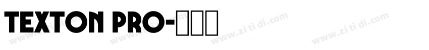 Texton pro字体转换